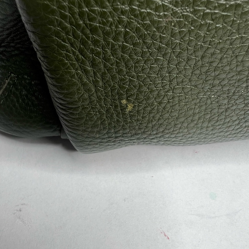 Tignanello Green Leather Tote Bag - Picture 13 of 14